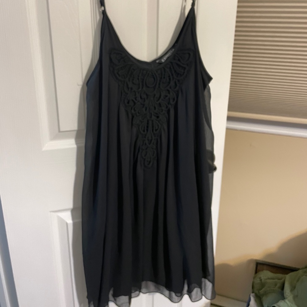 Express Layered Slip Dress